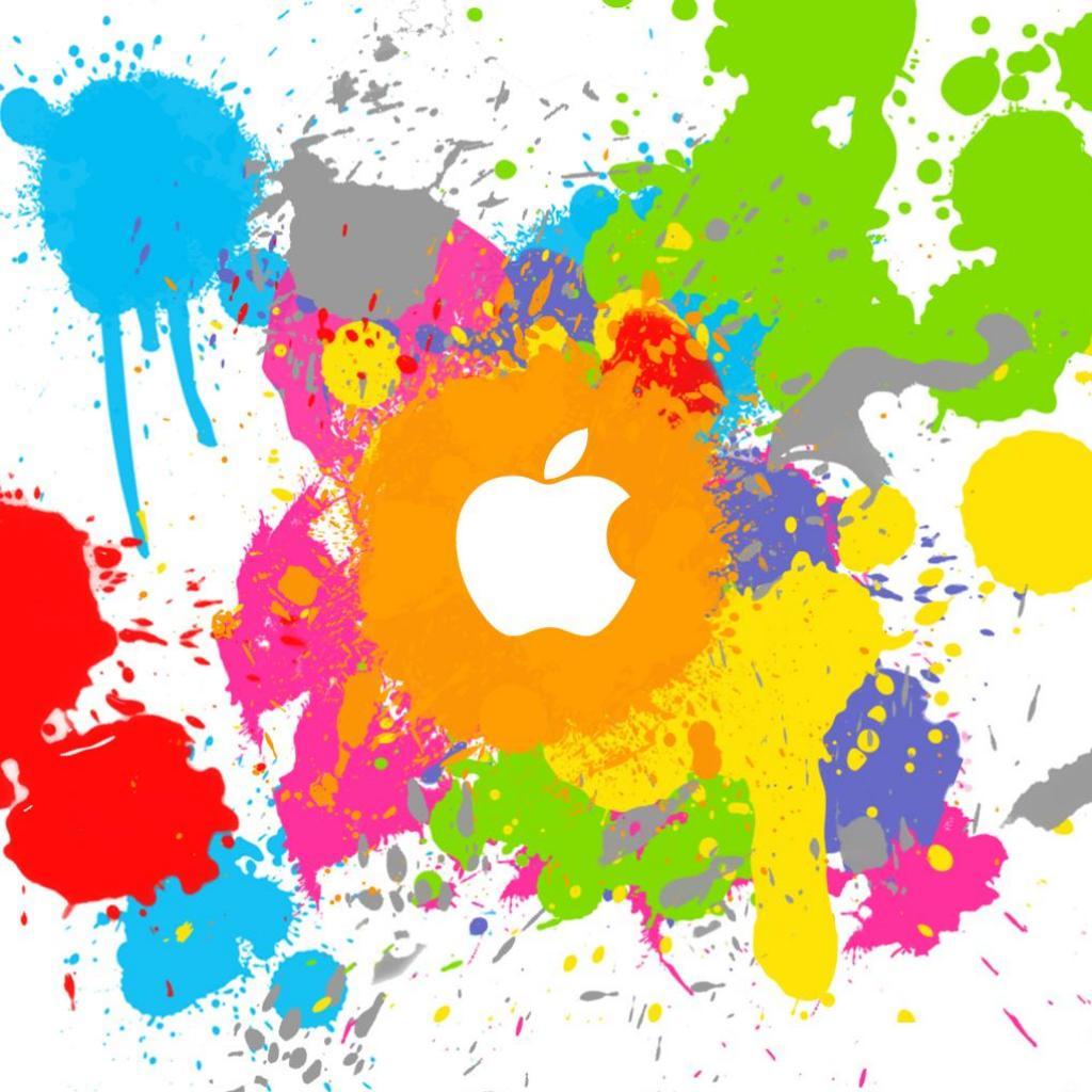 Paint Splatter iPad Wallpaper | ipadflava.com