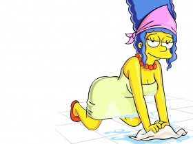 Marge Simpson iPad Wallpaper