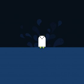 Android Ghost iPad Wallpaper