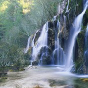 Cascading Waterfall iPad Wallpaper