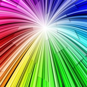 Color Burst iPad Wallpaper