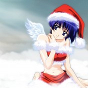 Anime Christmas iPad Wallpaper
