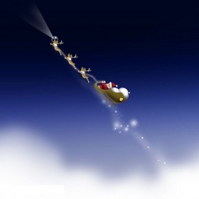 Santa’s Lost iPad Wallpaper