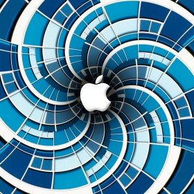 Apple Vertigo iPad Wallpaper