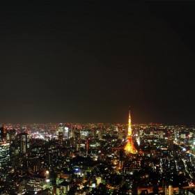 Tokyo Night iPad Wallpaper